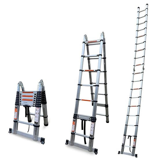 Equal Telescopic Ladder 18.5 Ft EALT D56 Gautam Enterprise